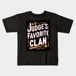 Judge's Favorite Clan Kids T-Shirt